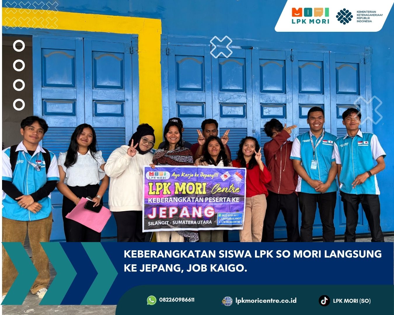 keberangkatan 2 siswa ke Jepang, Job Kaigo